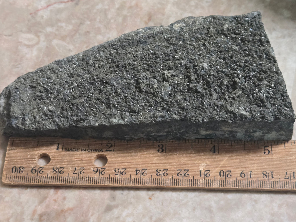 Native silver , pyroxene,  skutterudite on diabase