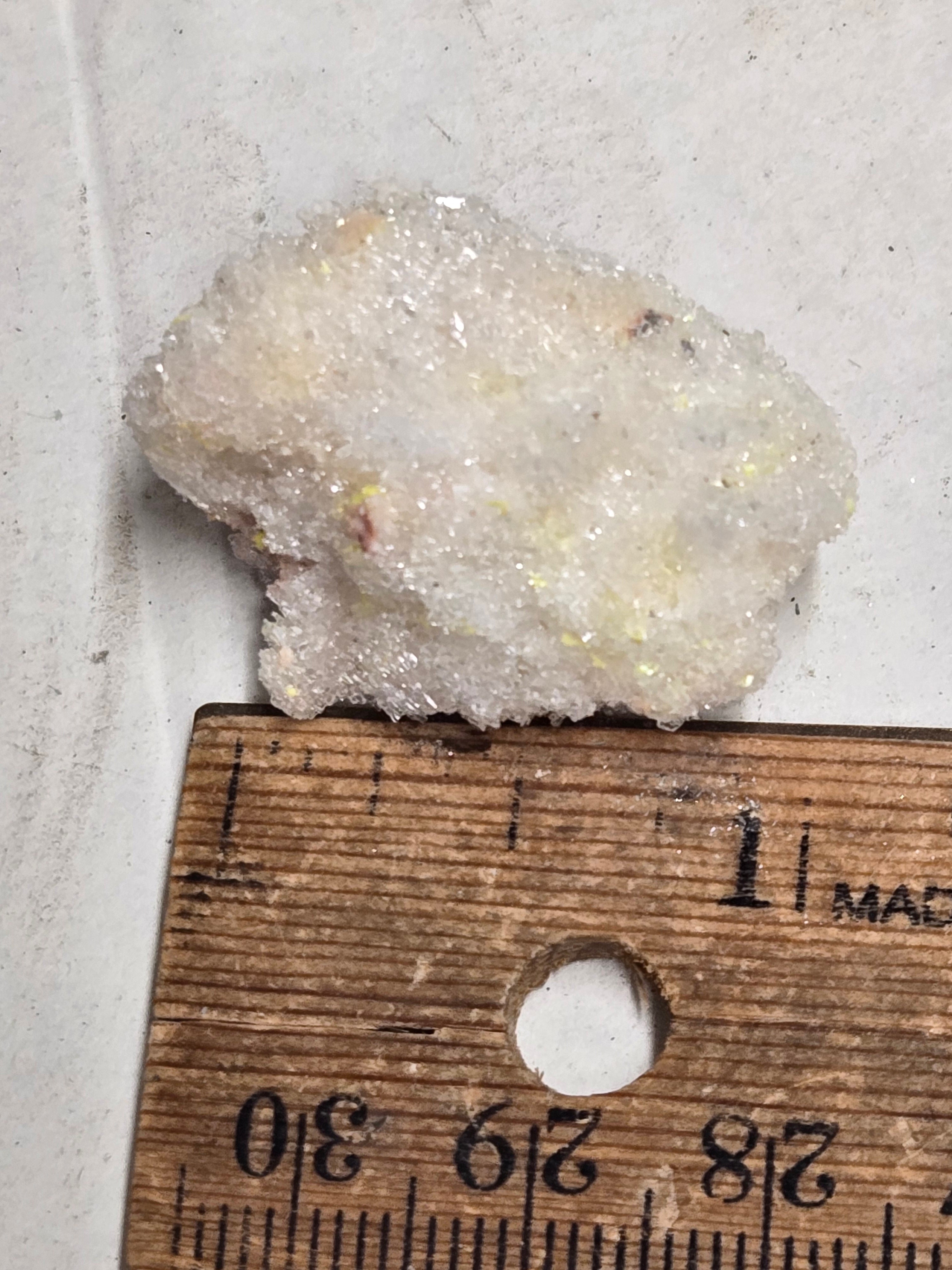 Novacekite in selenite