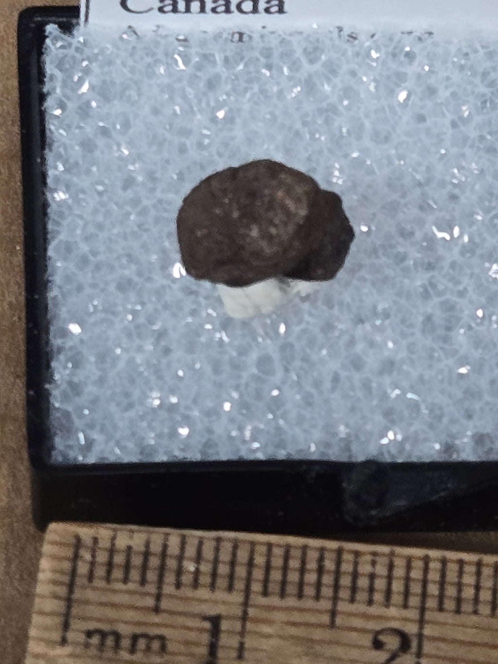 Betafite crystal