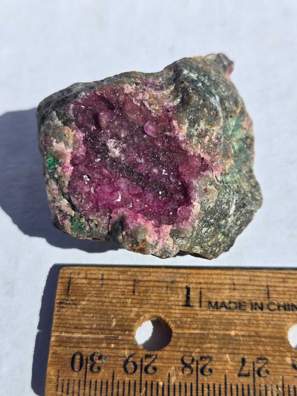 Calcite var cobaltian cobaltocalcite
