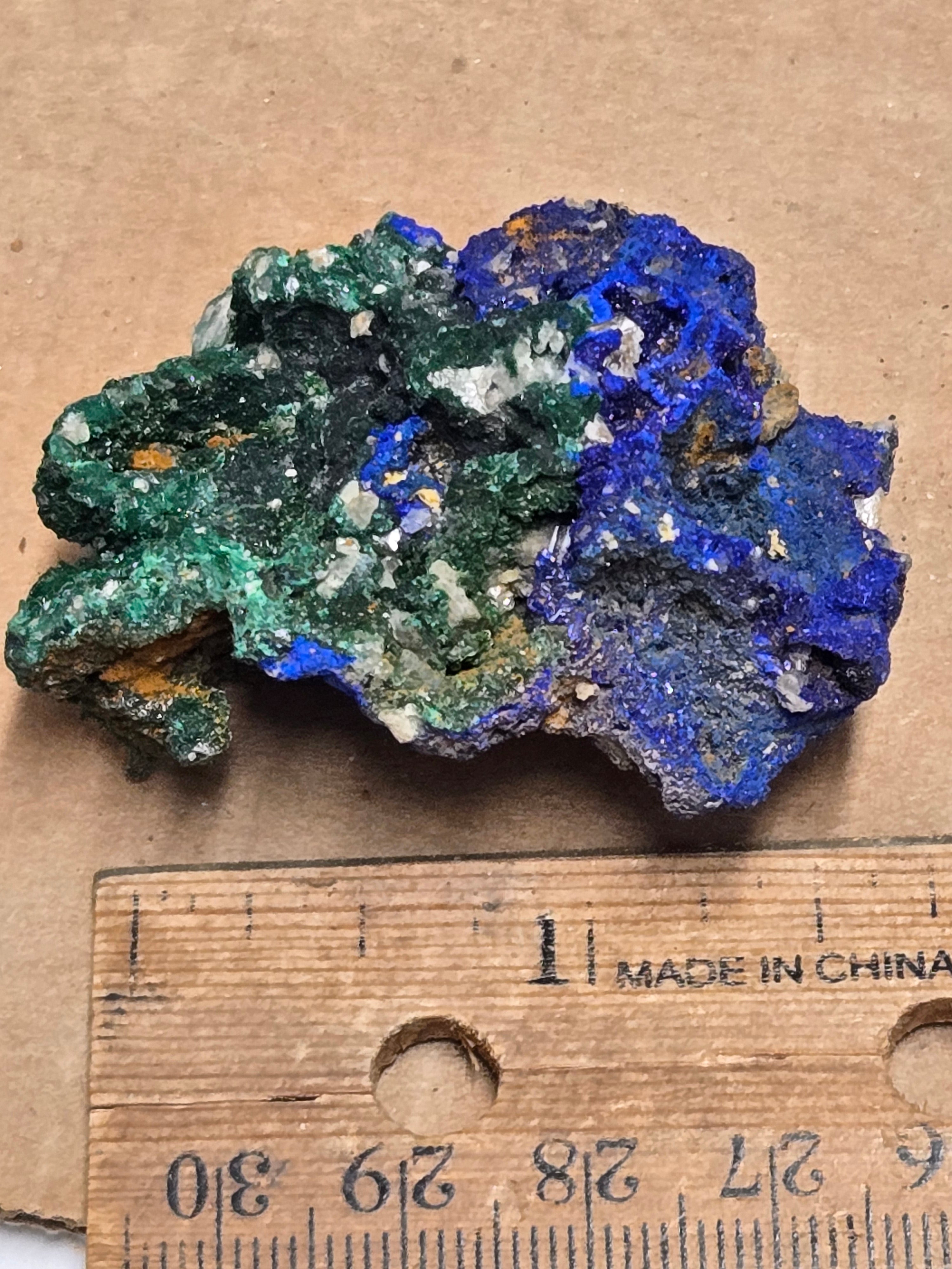 Azurite Malachite specimen