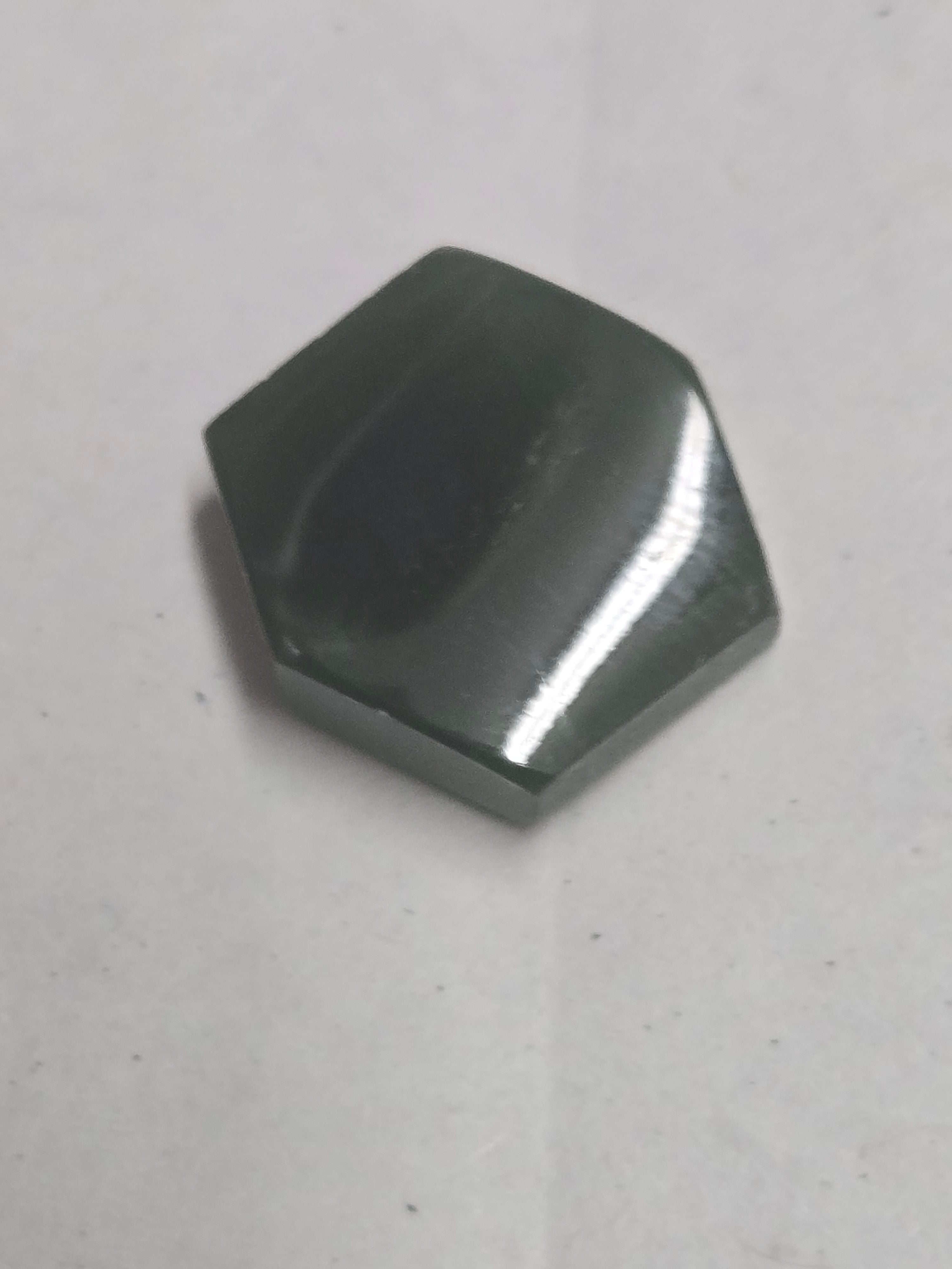 Nephrite jade cabochon