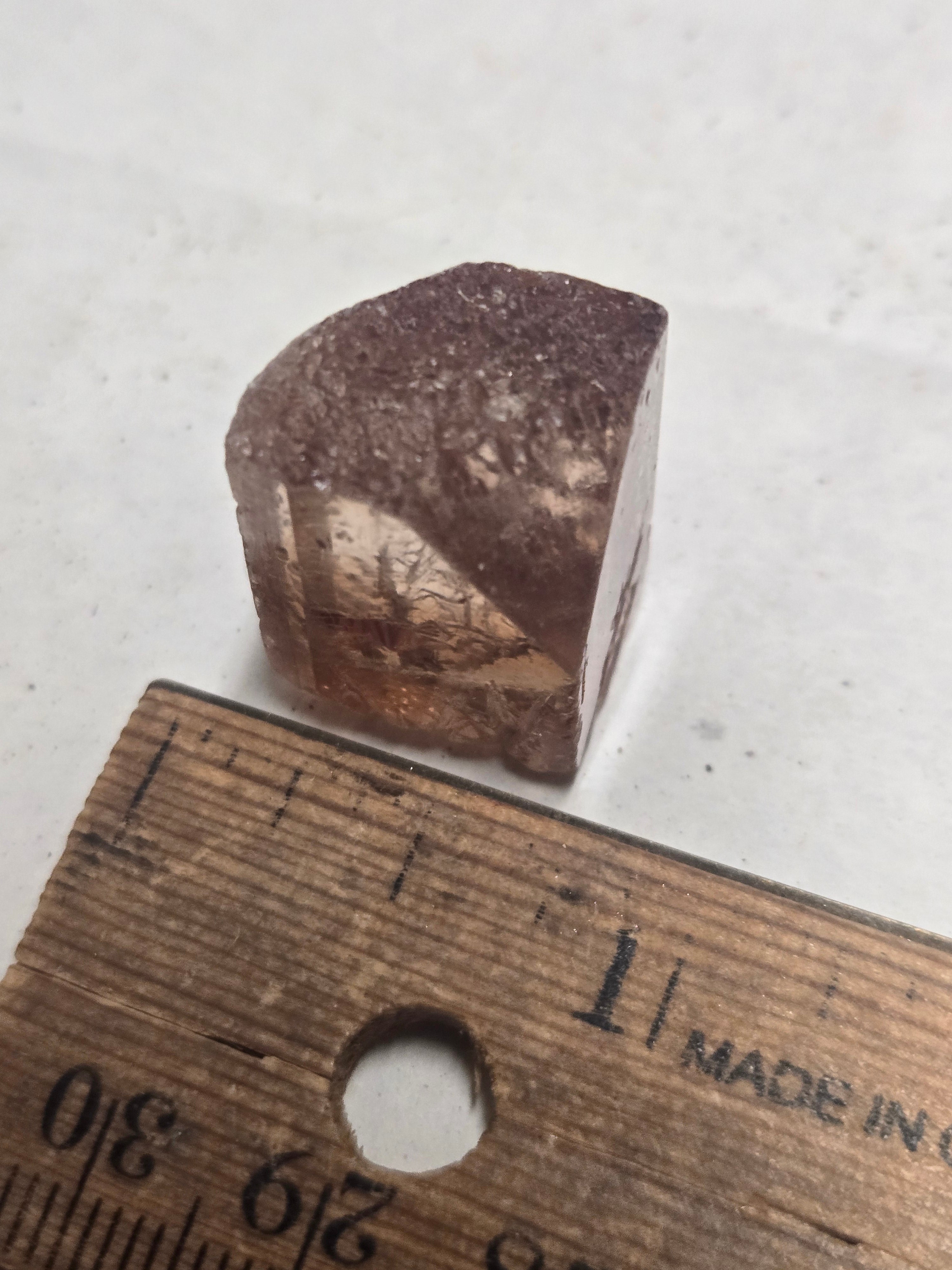 Topaz crystal