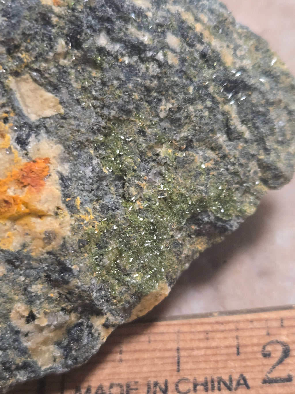 Olivenite specimen