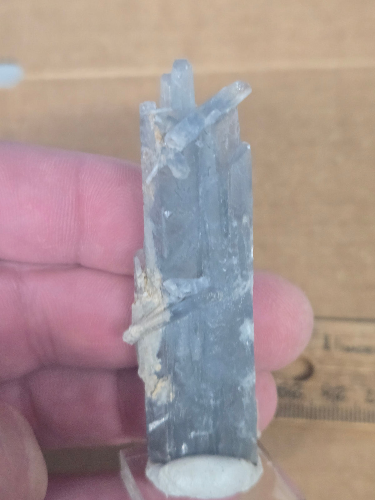 Blue barite