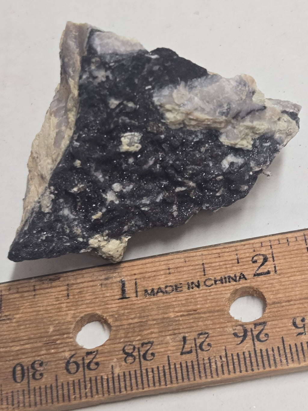 Ferberite specimen