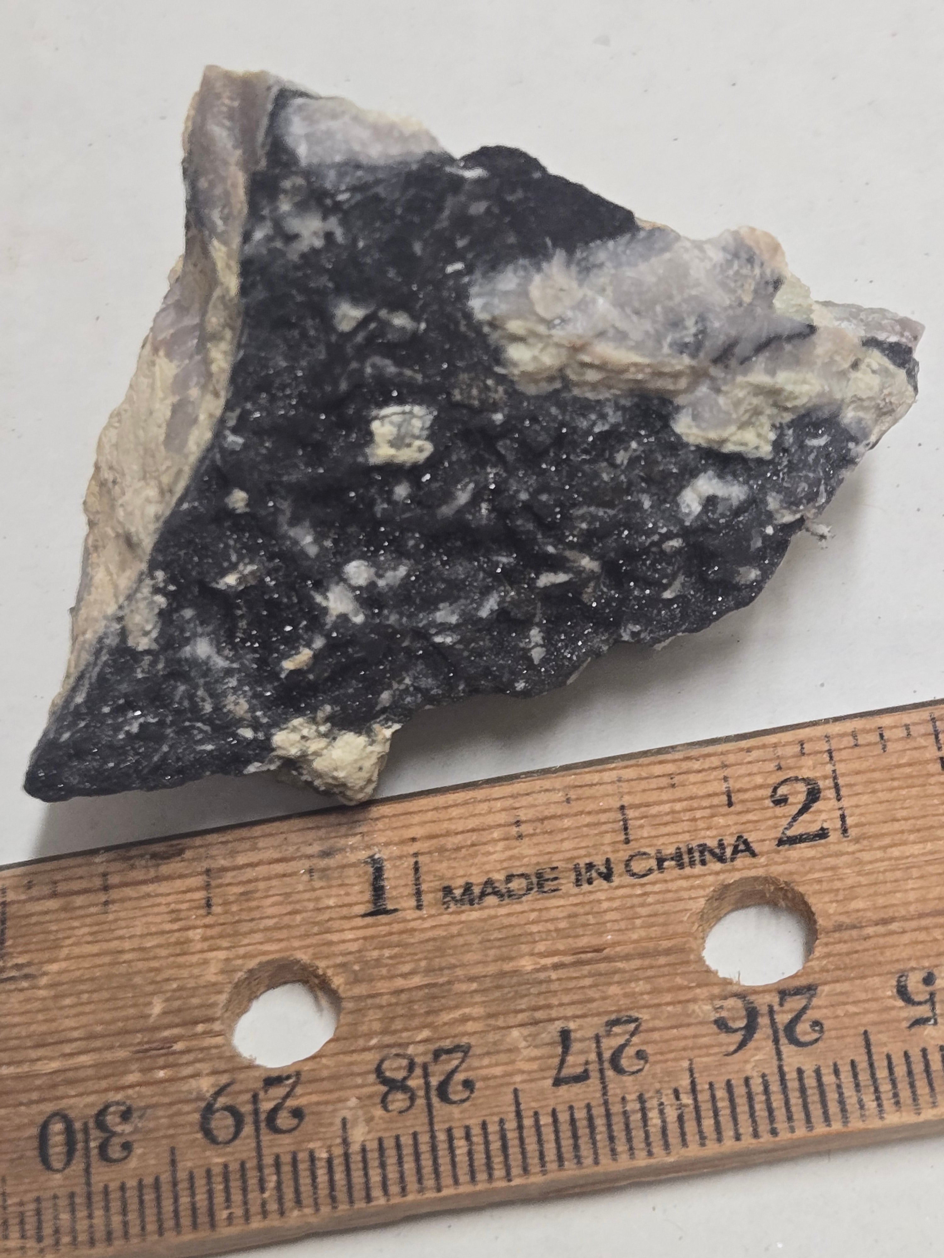Ferberite specimen