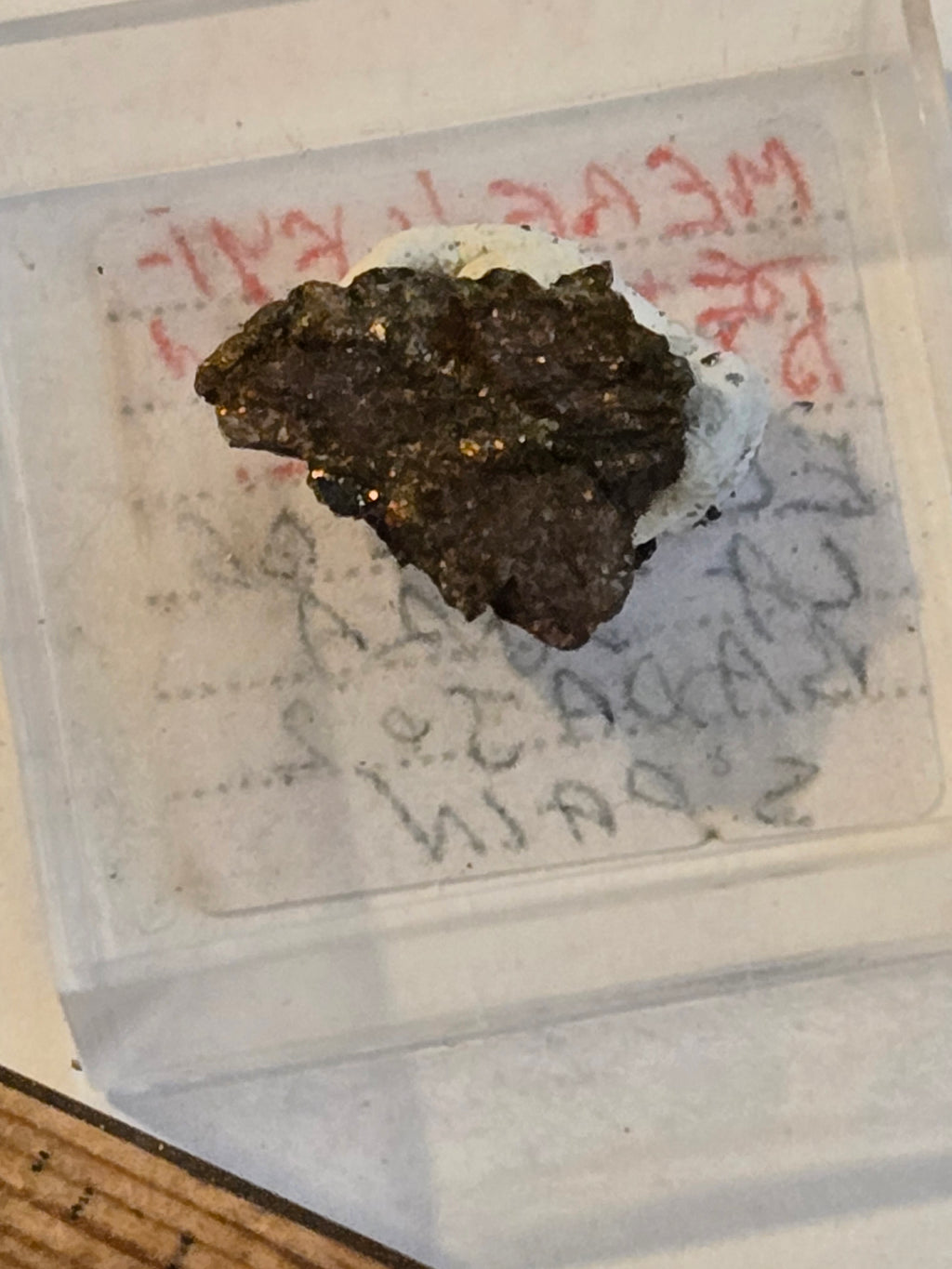 Merenskyite w pentlandite