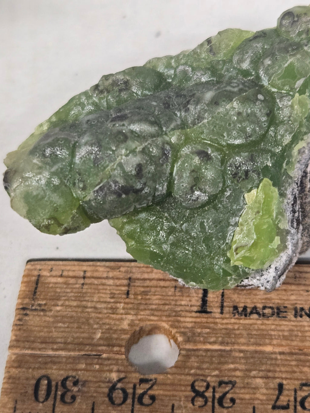 Smithsonite var Cuprian Specimen