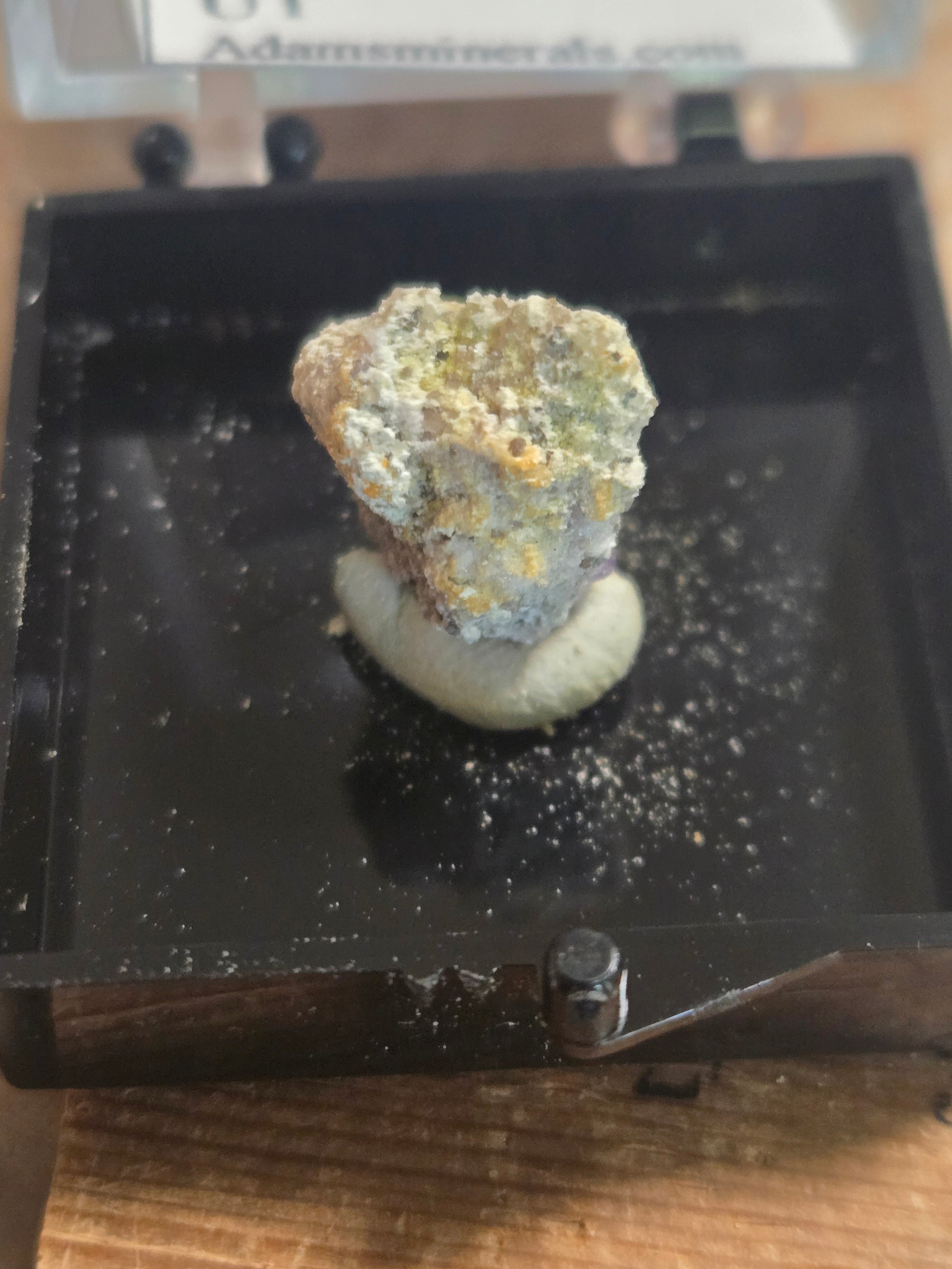 Goldichite copiapite coquimbite butlerite