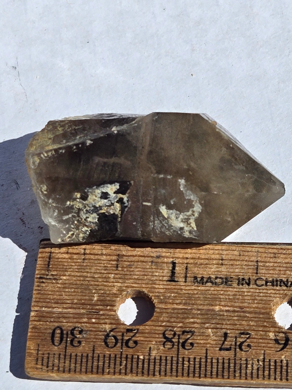 Quartz scepter
