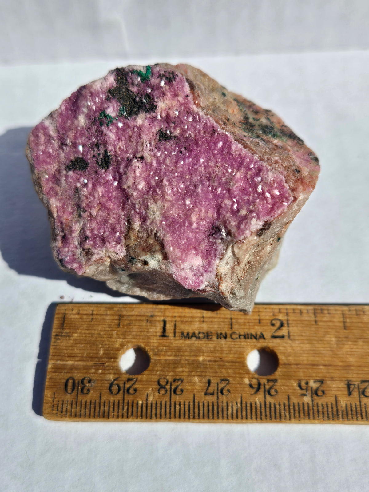 Calcite var cobaltian cobaltocalcite