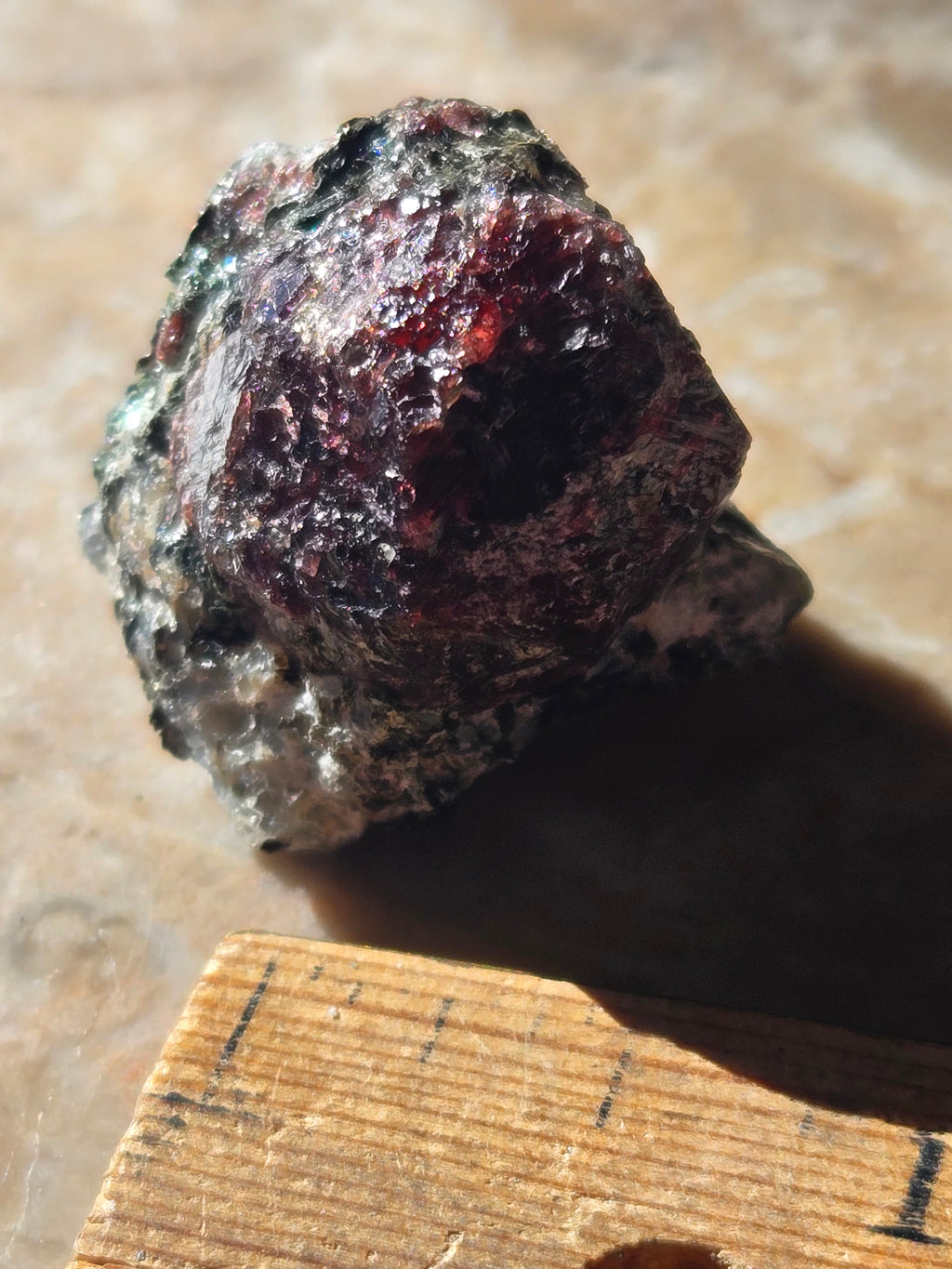 Almandine garnet Specimen