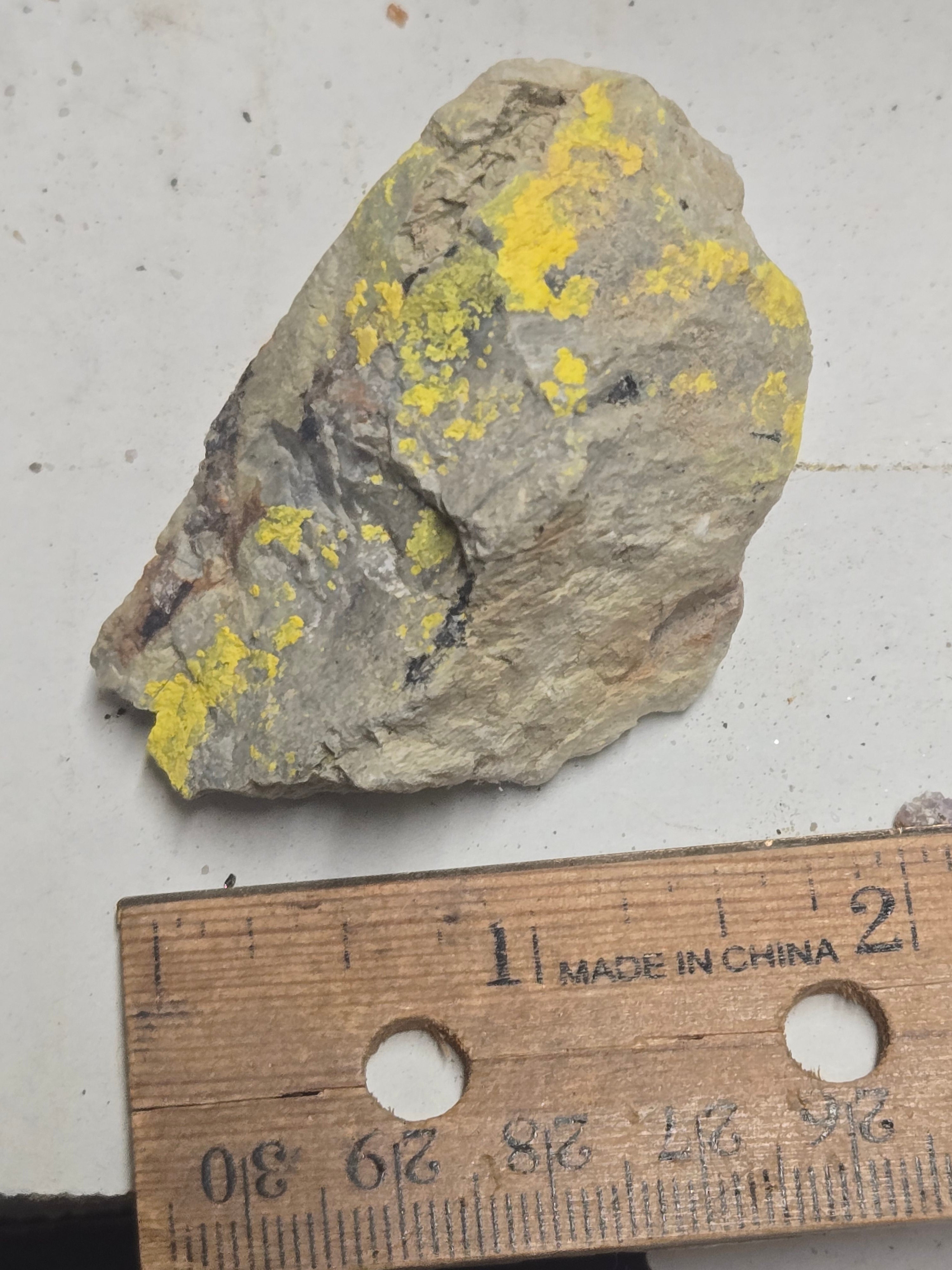 Carnotite specimen