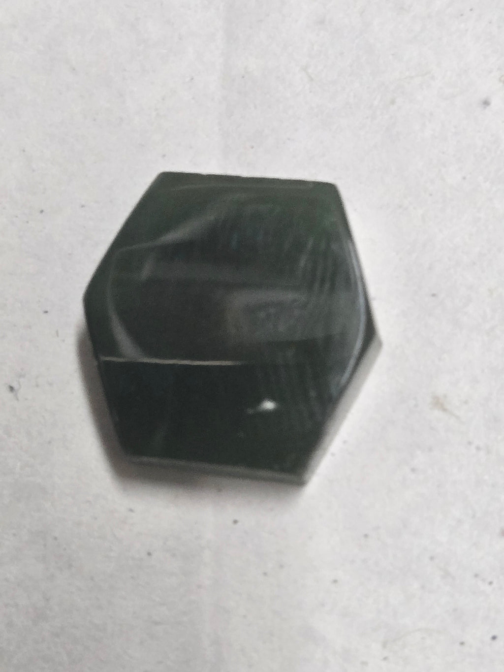 Nephrite jade cabochon