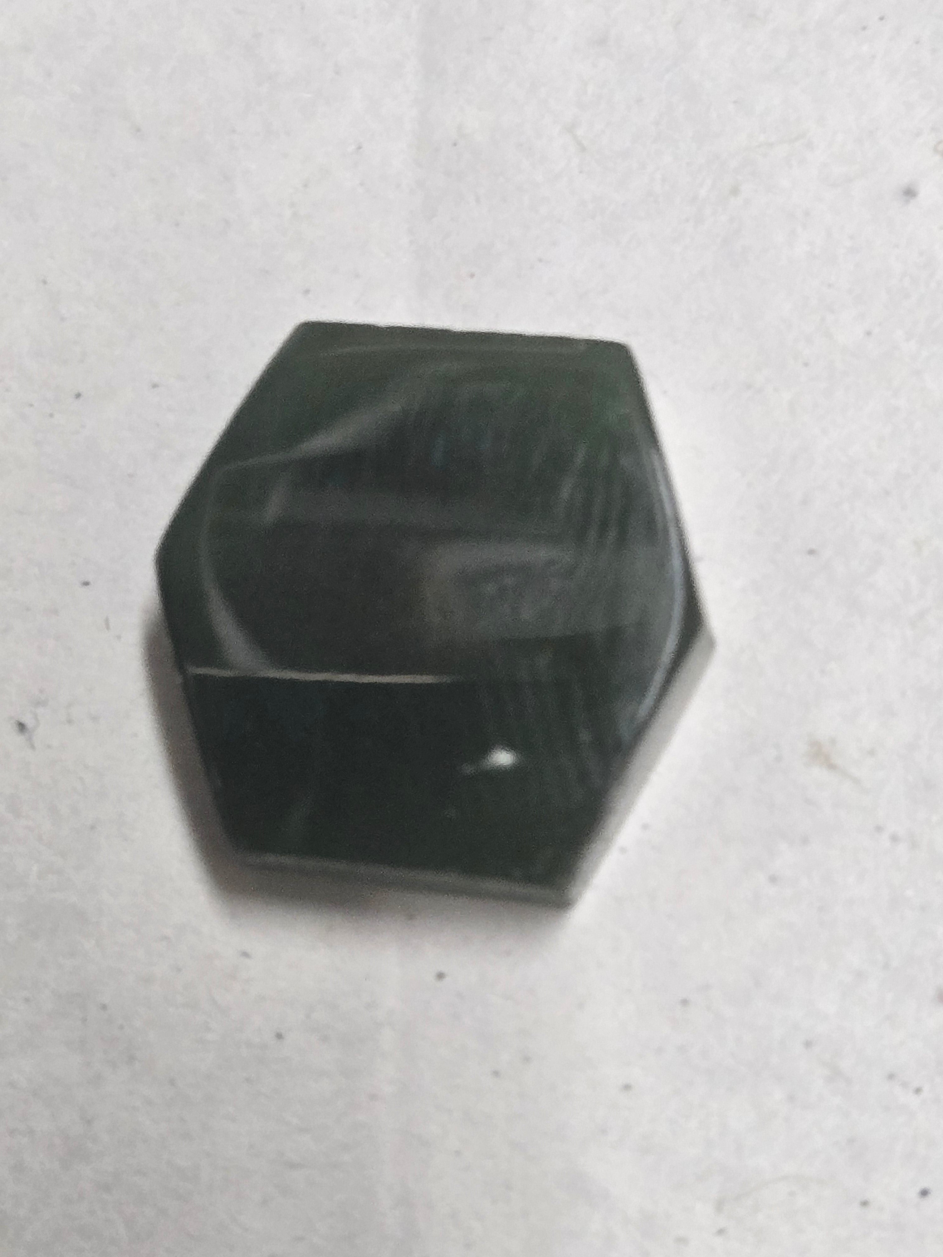 Nephrite jade cabochon