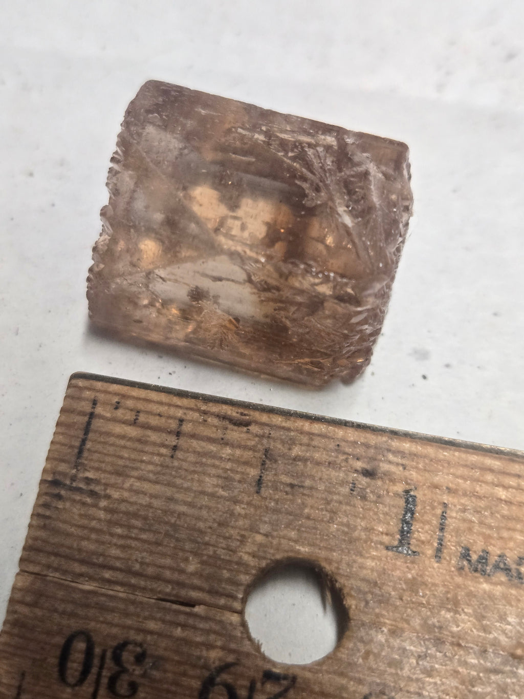 Topaz crystal