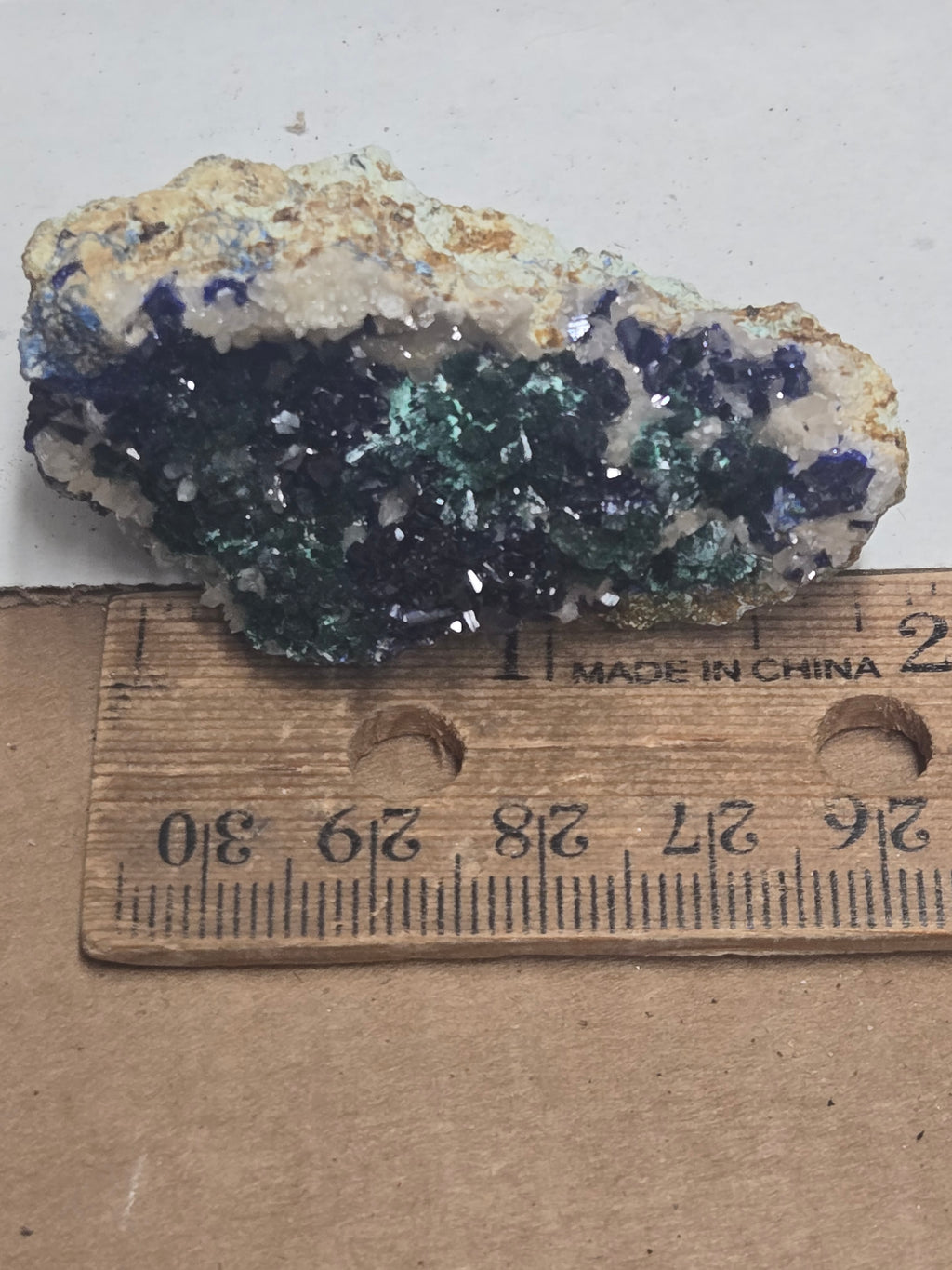 Azurite Malachite specimen