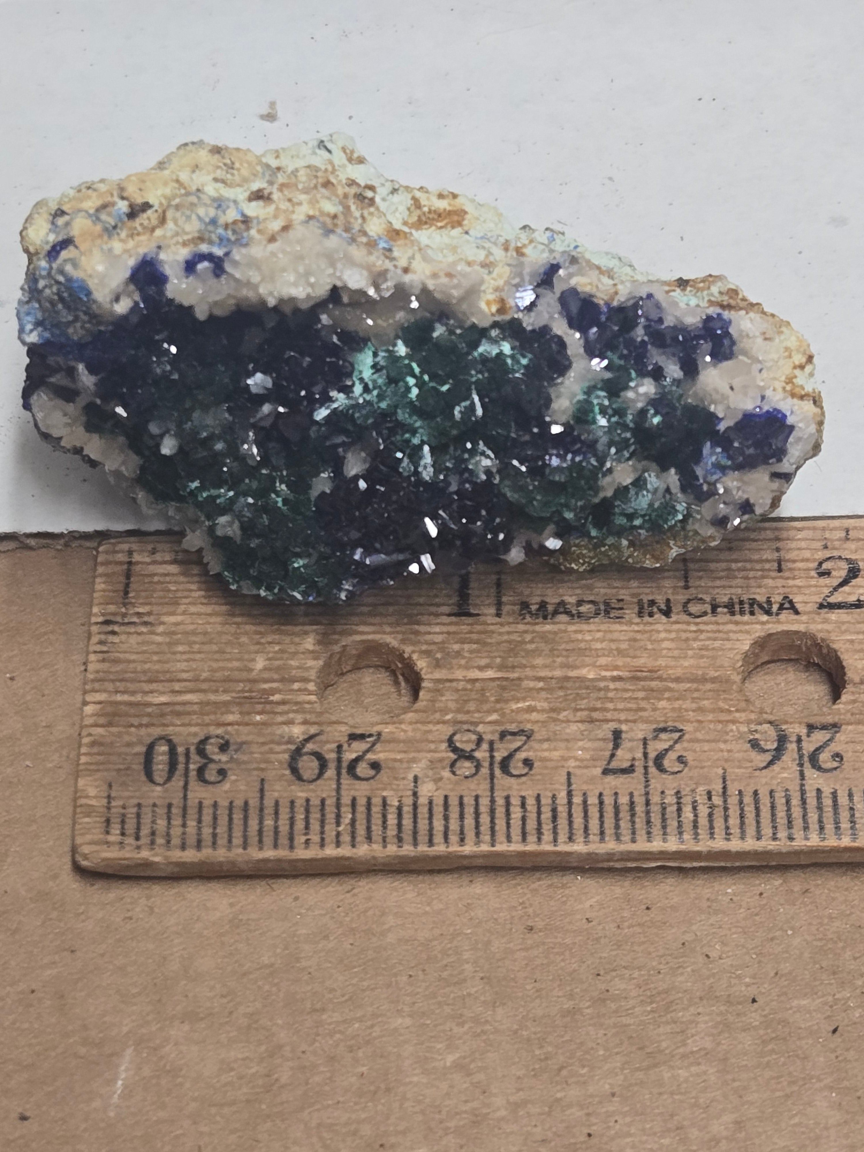 Azurite Malachite specimen
