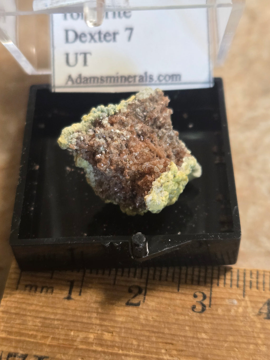 Goldichite copiapite coquimbite romerite