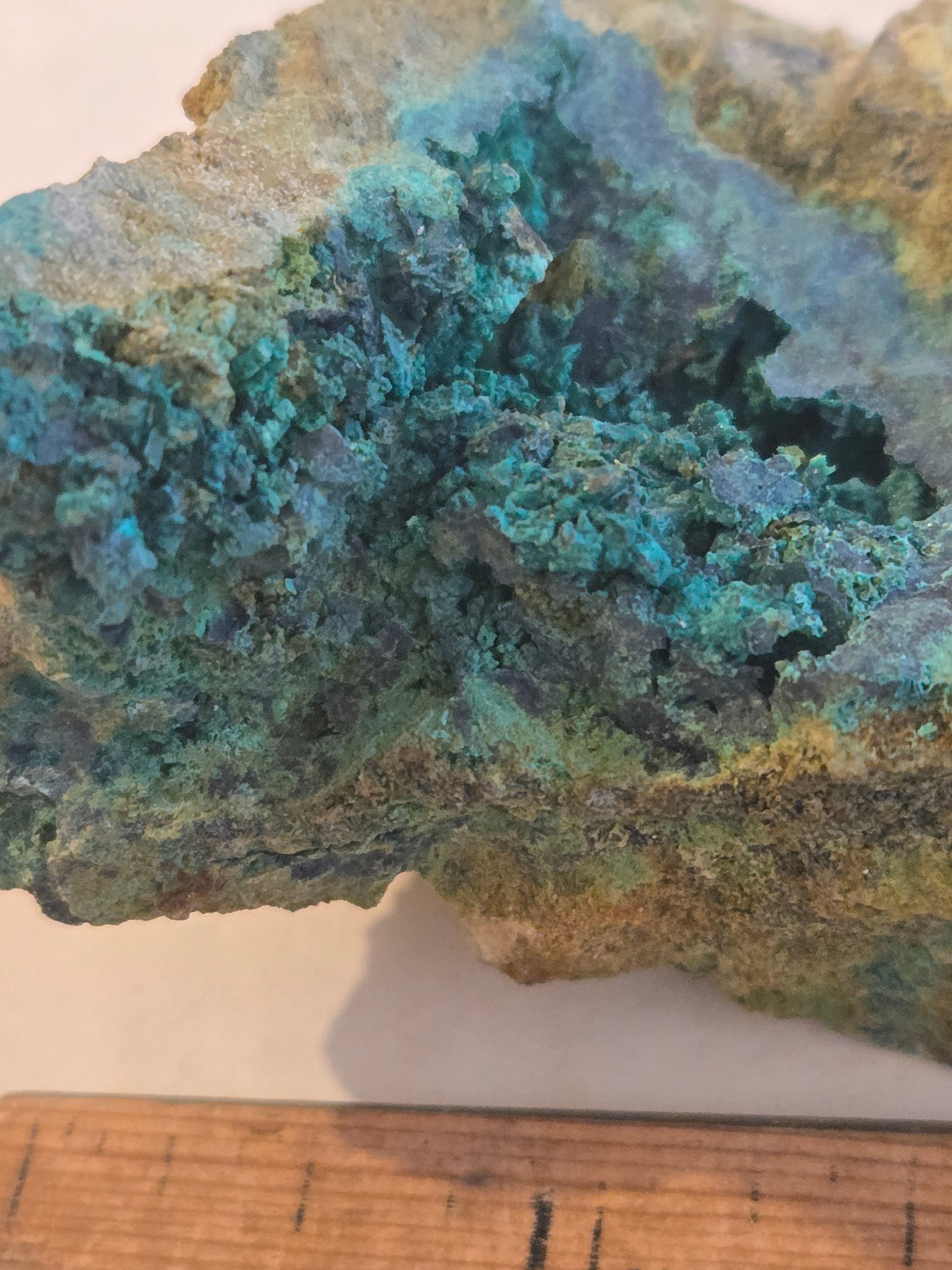 Spangolite azurite Malachite