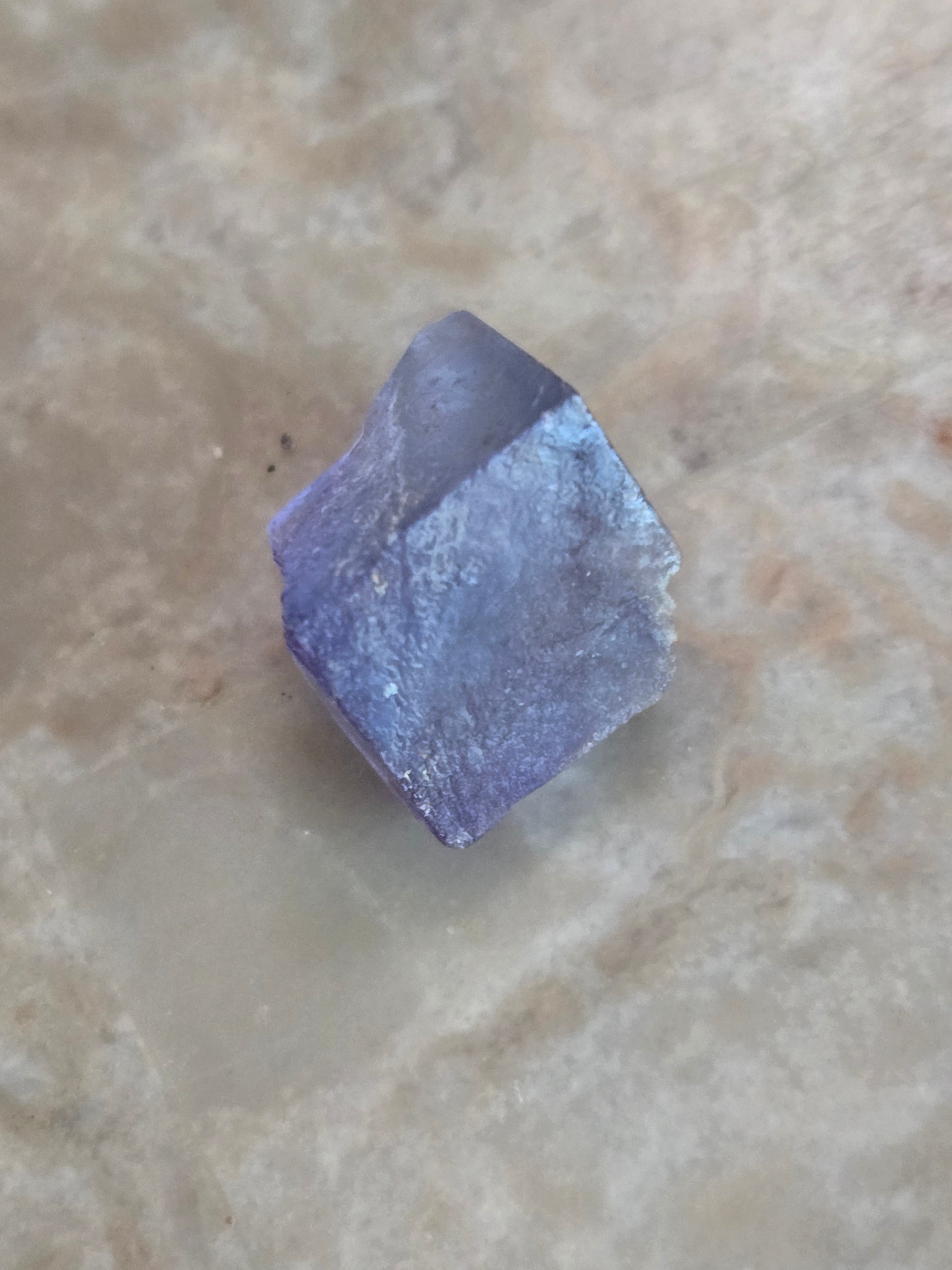 Fluorite cube