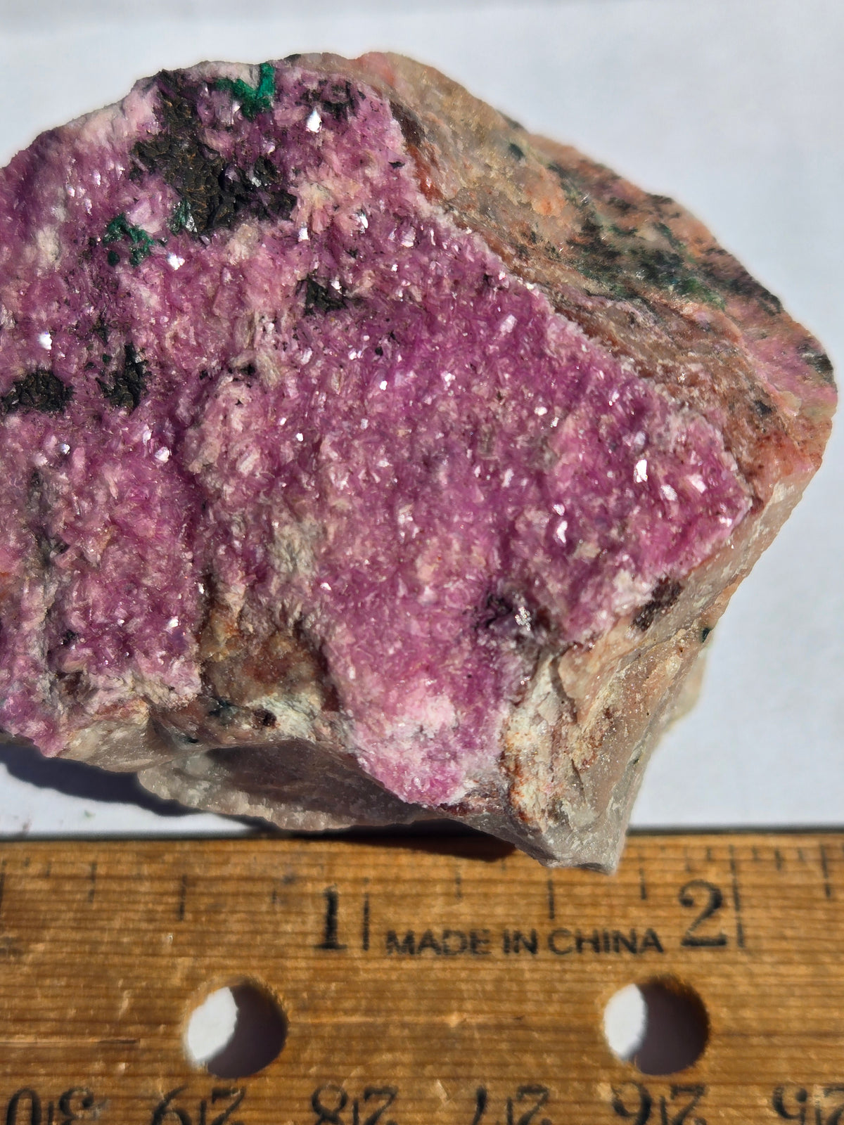 Calcite var cobaltian cobaltocalcite