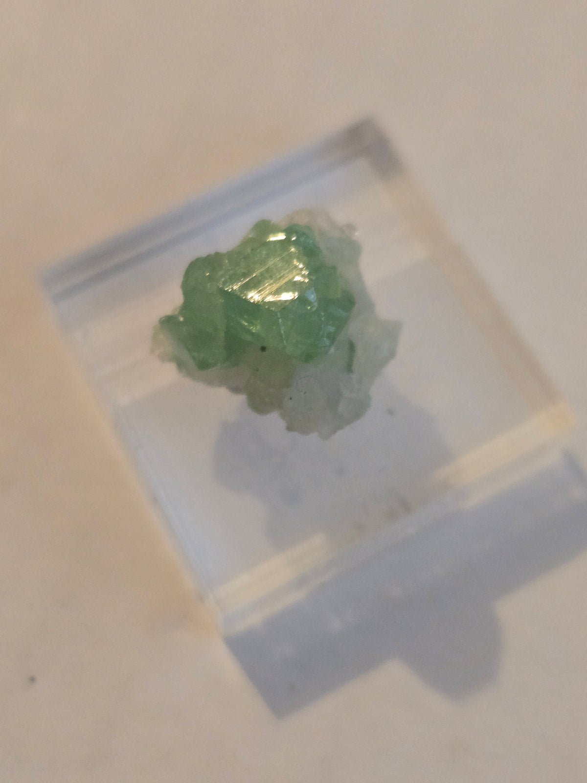 Tsavorite garnet