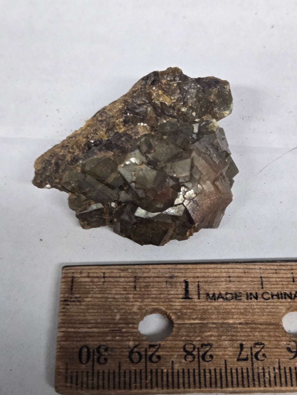 Andradite garnet