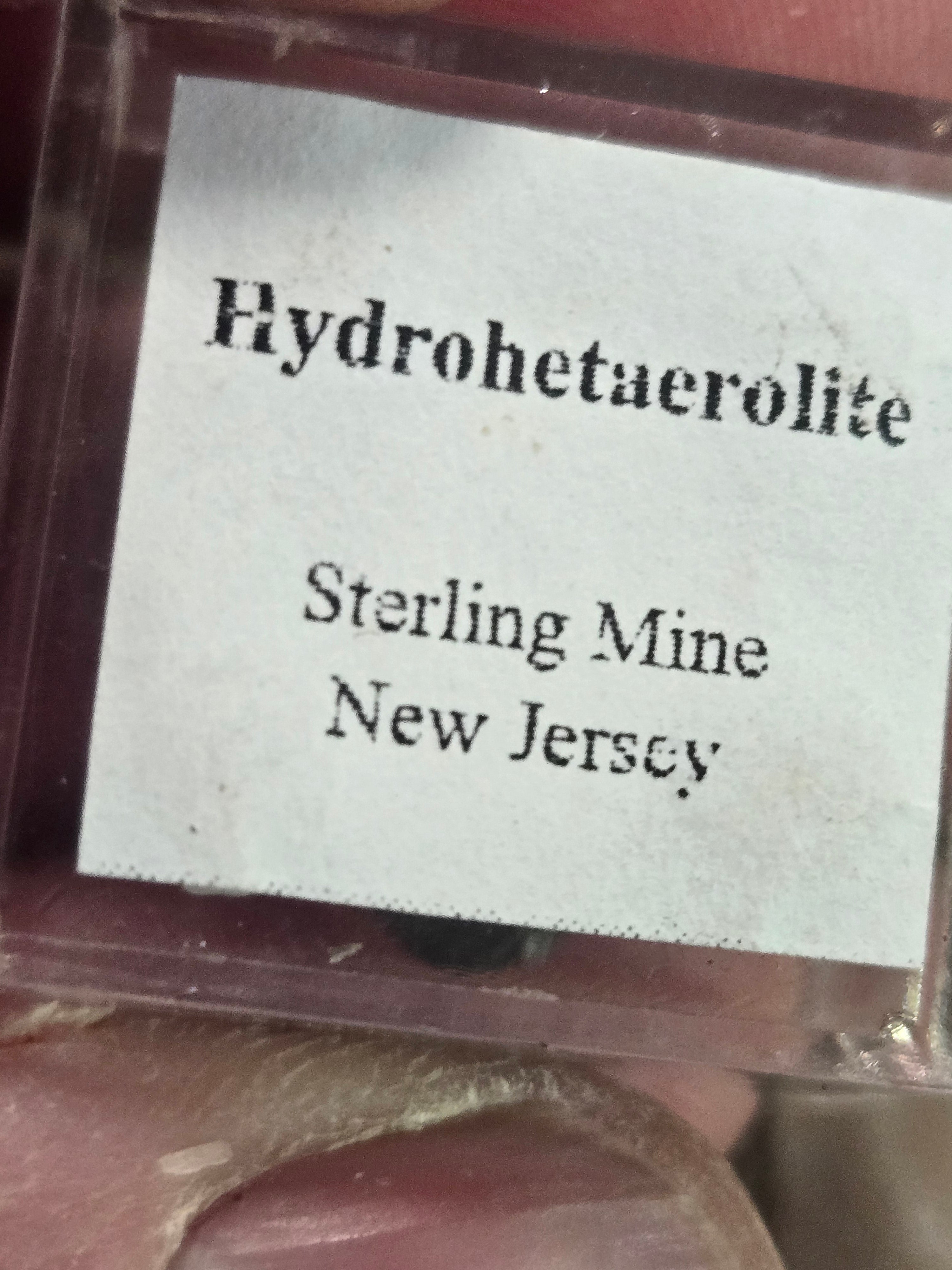Hydrohetaerolite