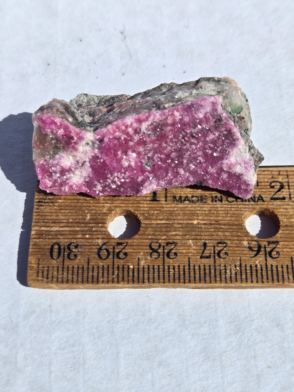 Calcite var cobaltian cobaltocalcite