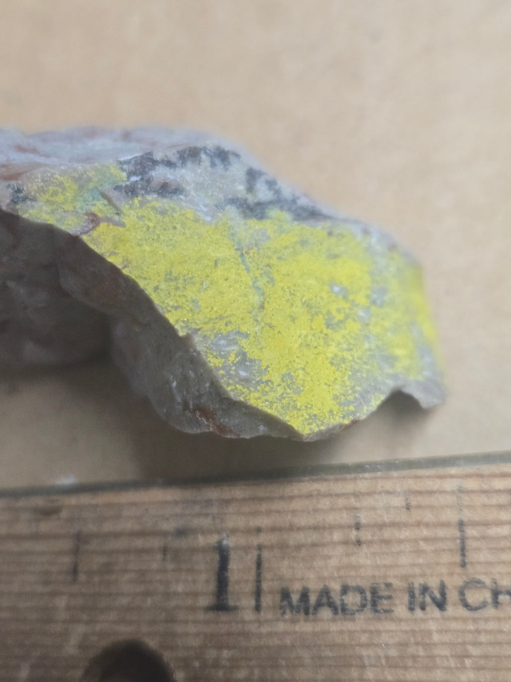 Carnotite specimen