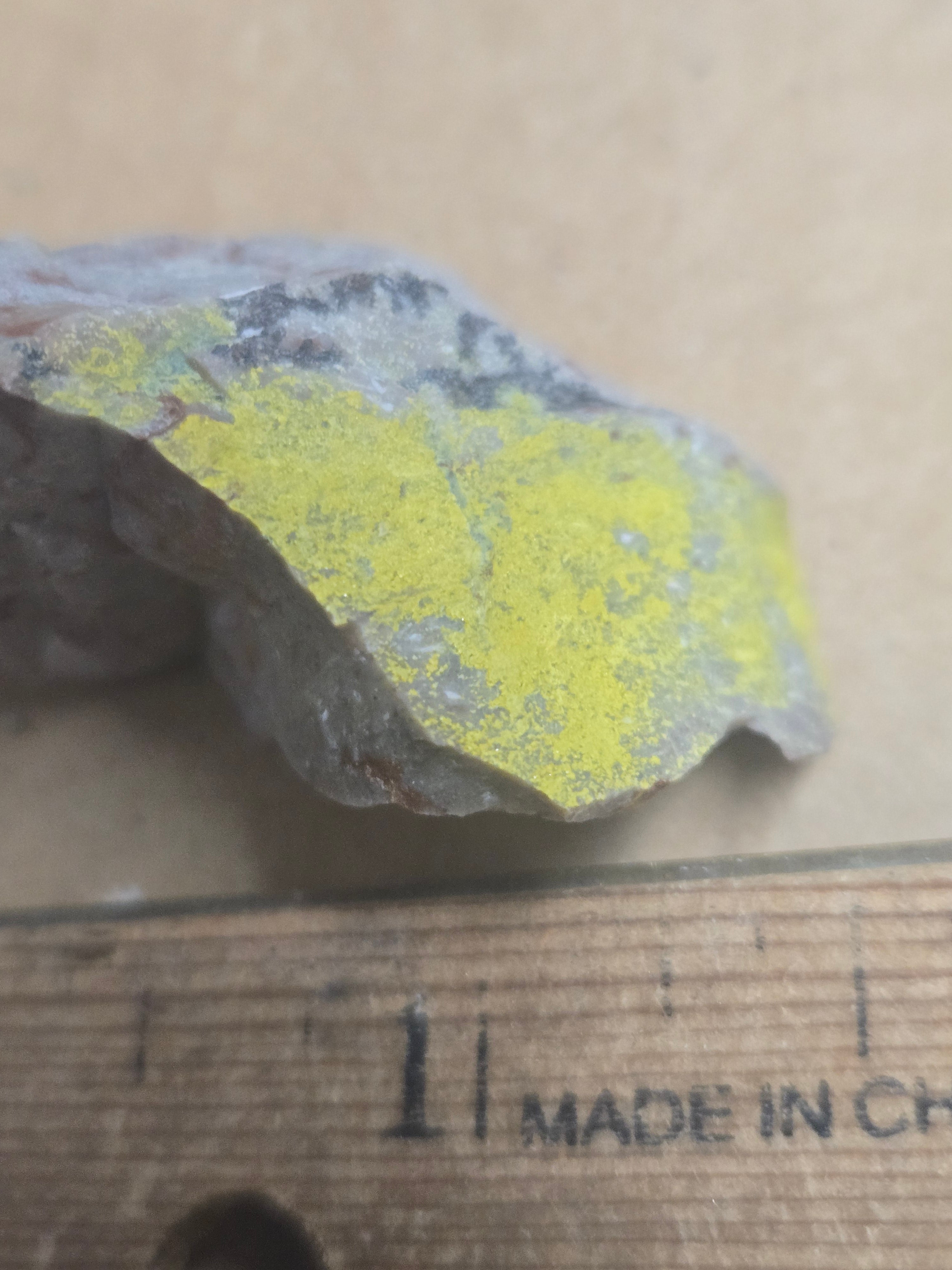 Carnotite specimen