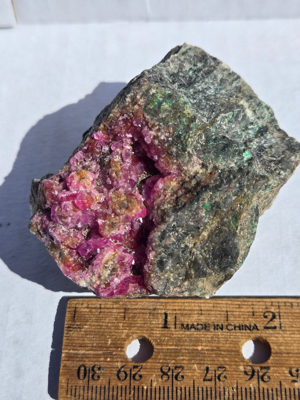 Calcite var cobaltian cobaltocalcite