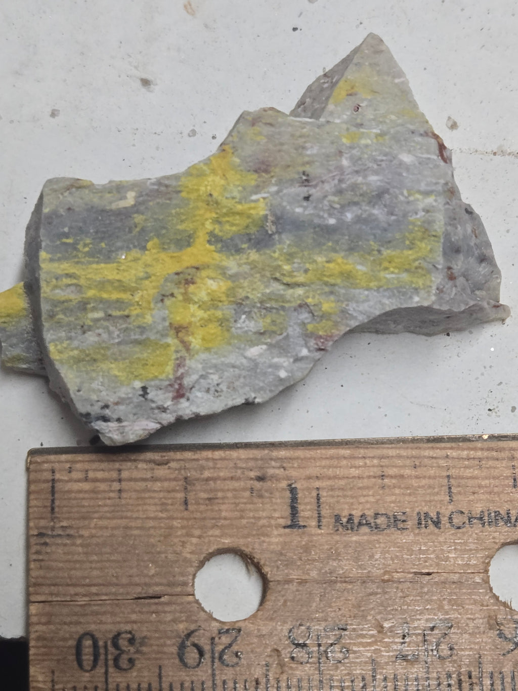 Carnotite specimen