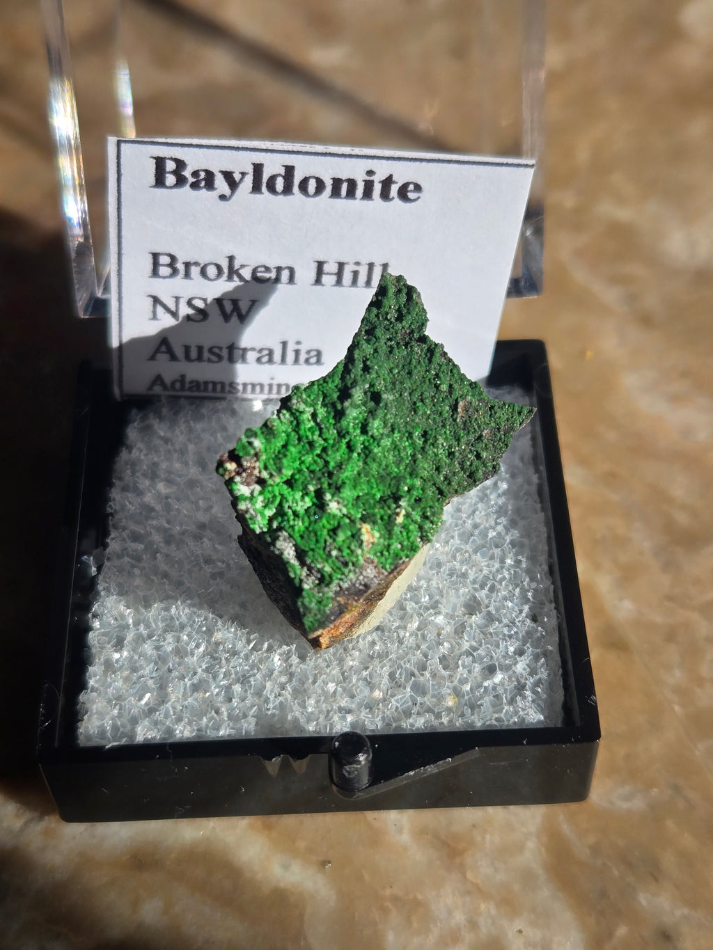 Bayldonite