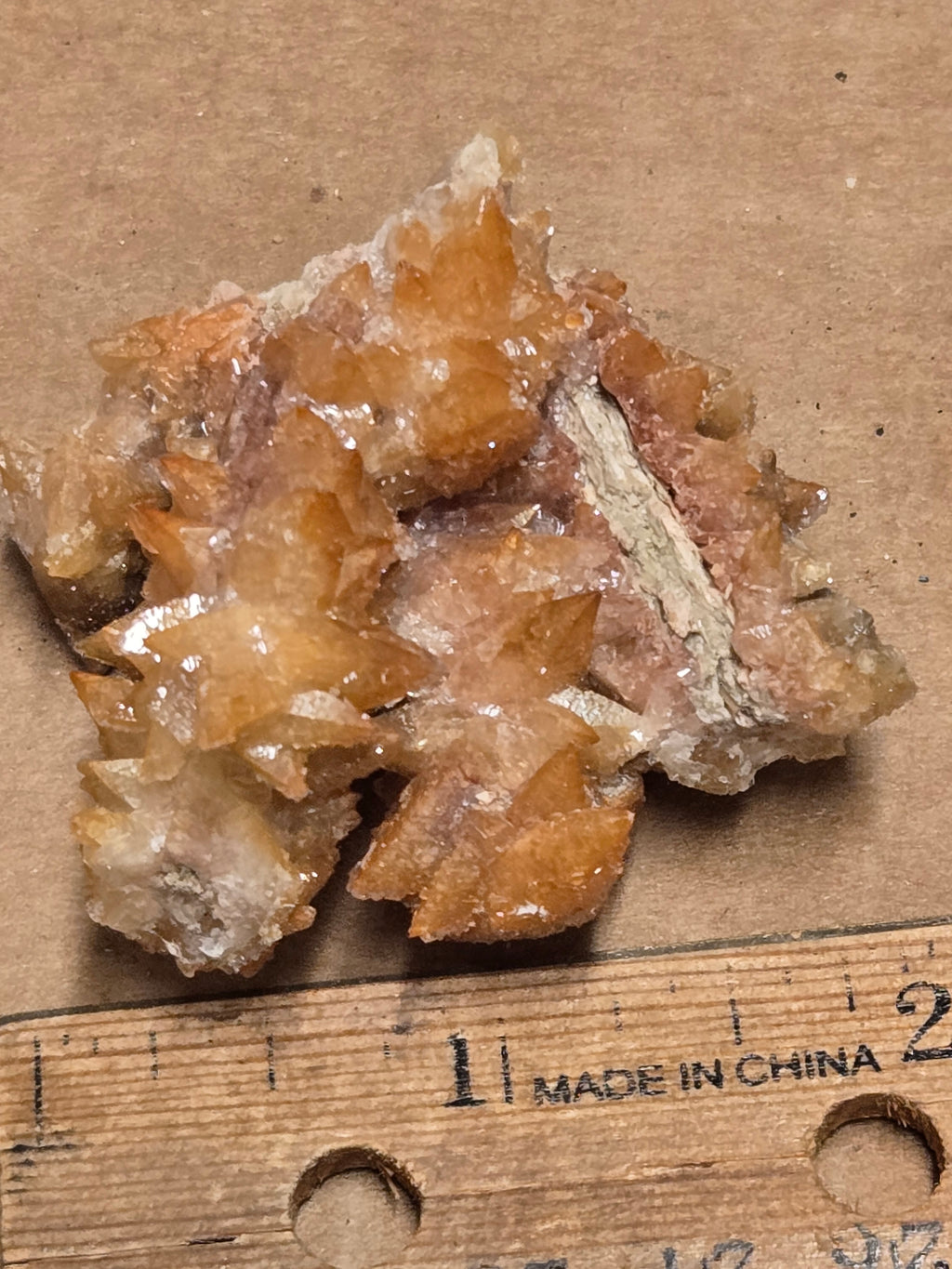 Dogtooth calcite