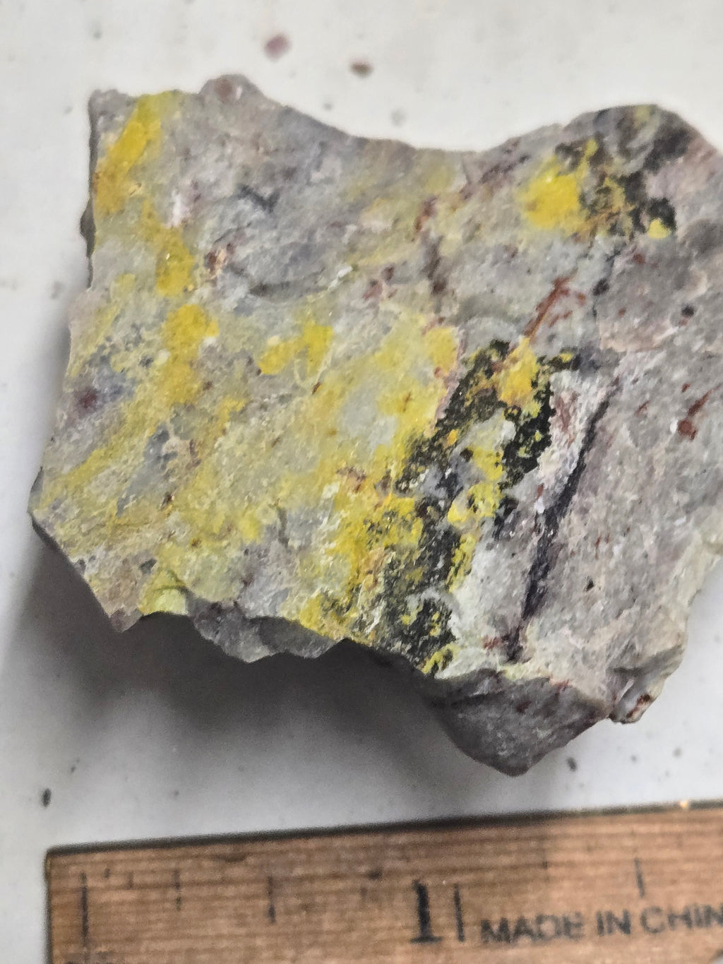 Carnotite specimen