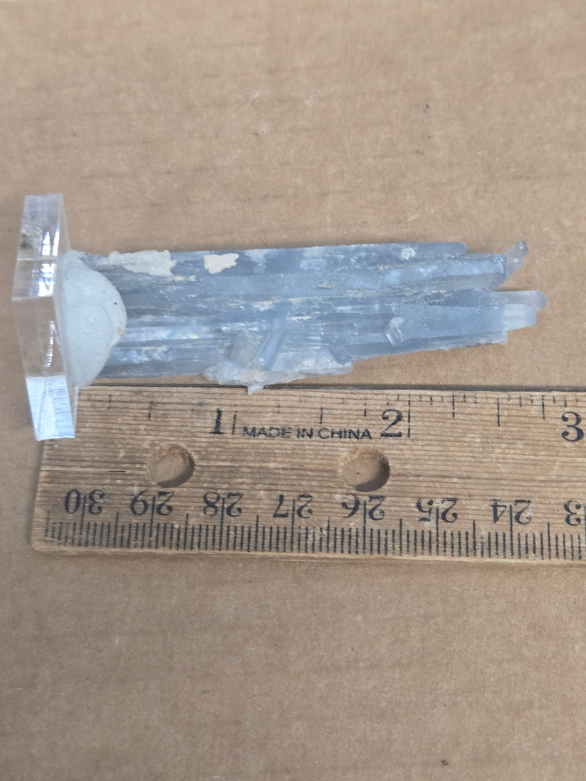Blue barite