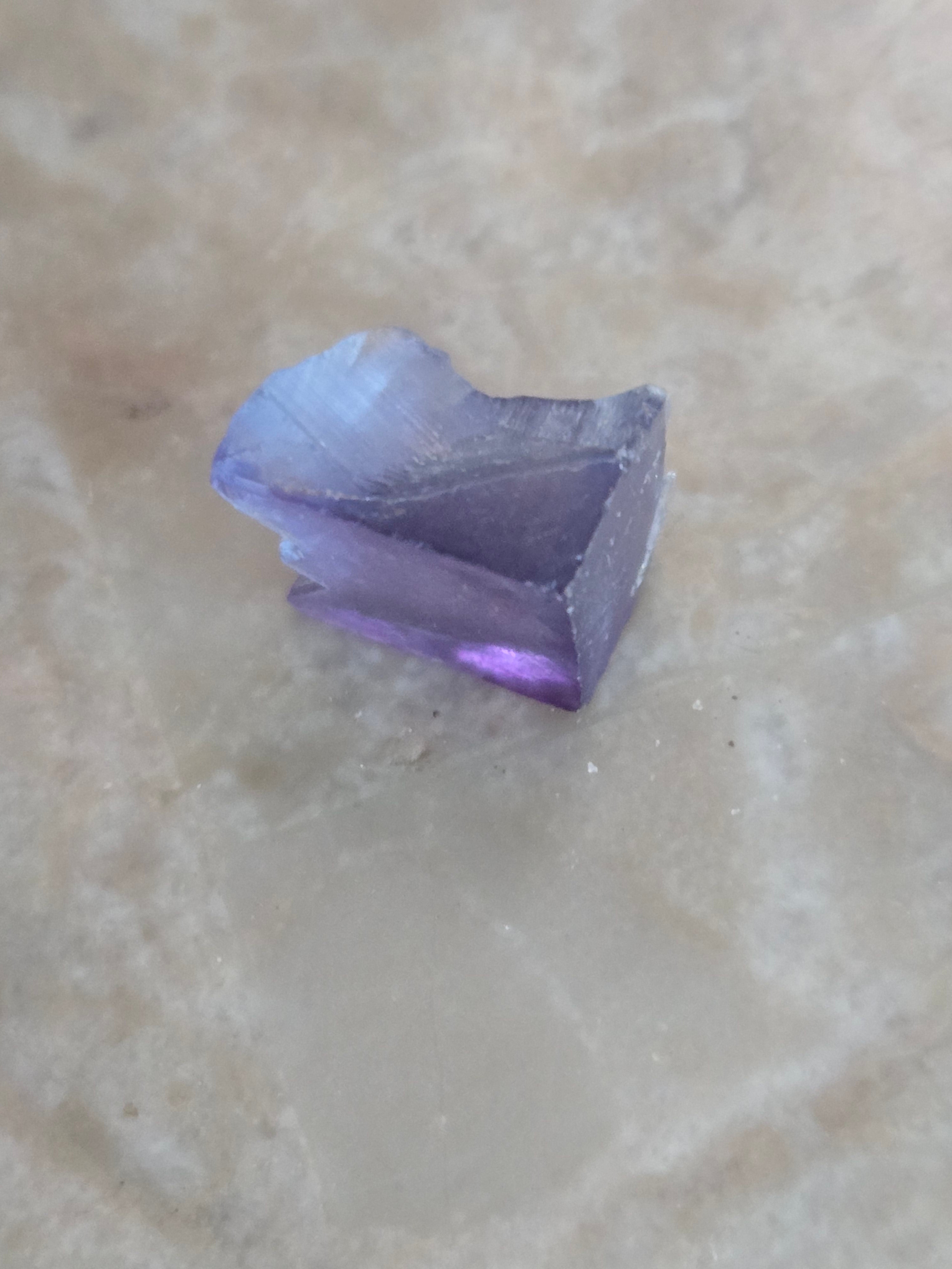 Fluorite cube