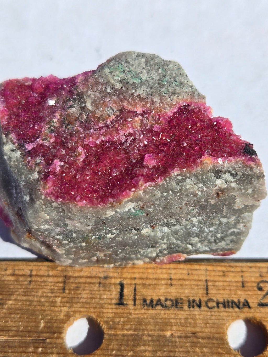 Calcite var cobaltian cobaltocalcite