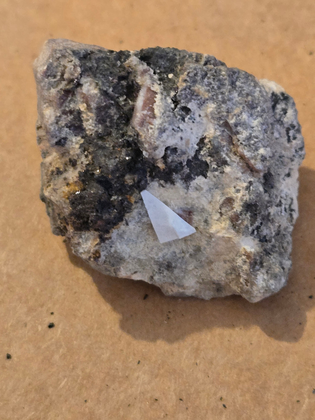 Argentopyrite with proustite specimen