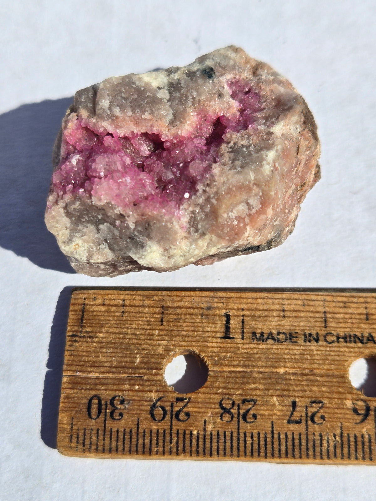 Calcite var cobaltian cobaltocalcite