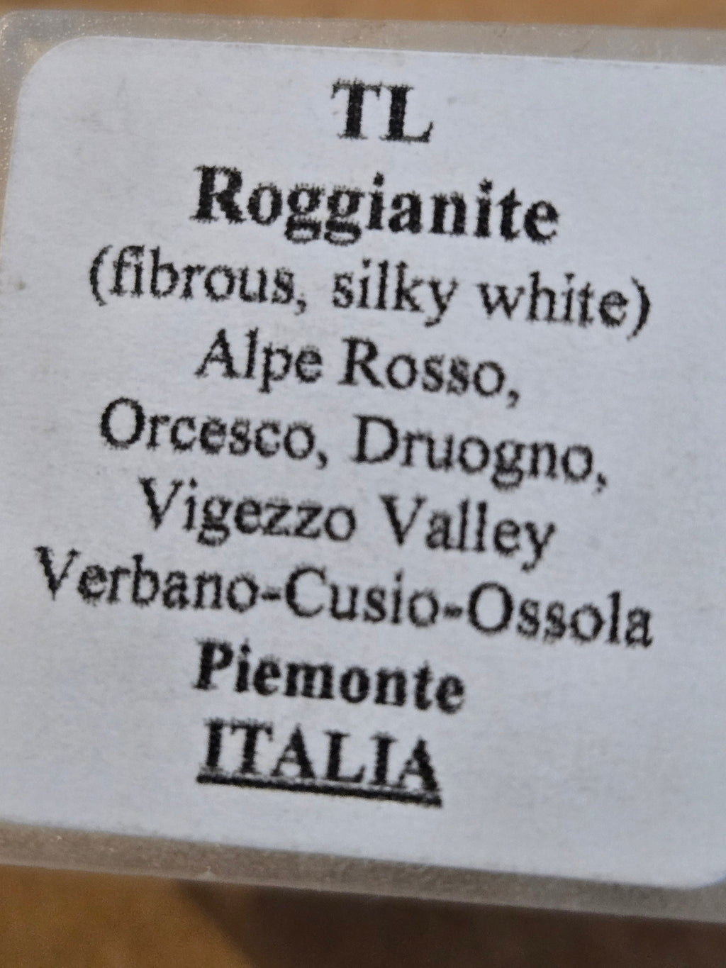 Roggianite