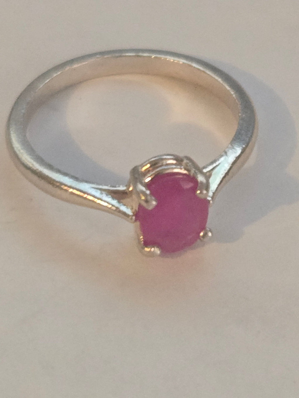 Ruby Oval Ring