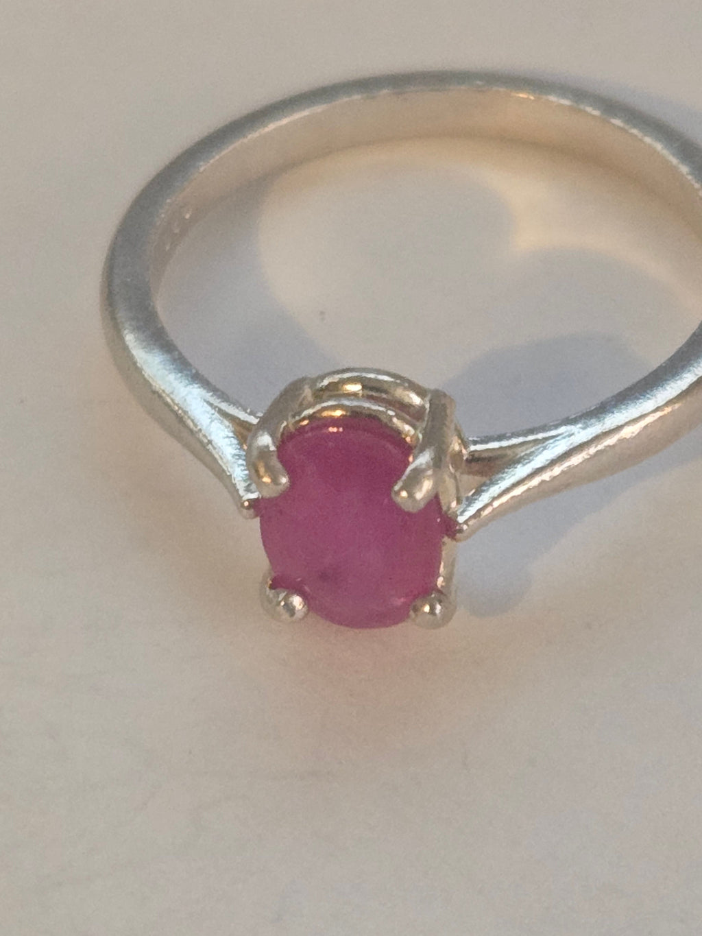 Ruby Oval Ring