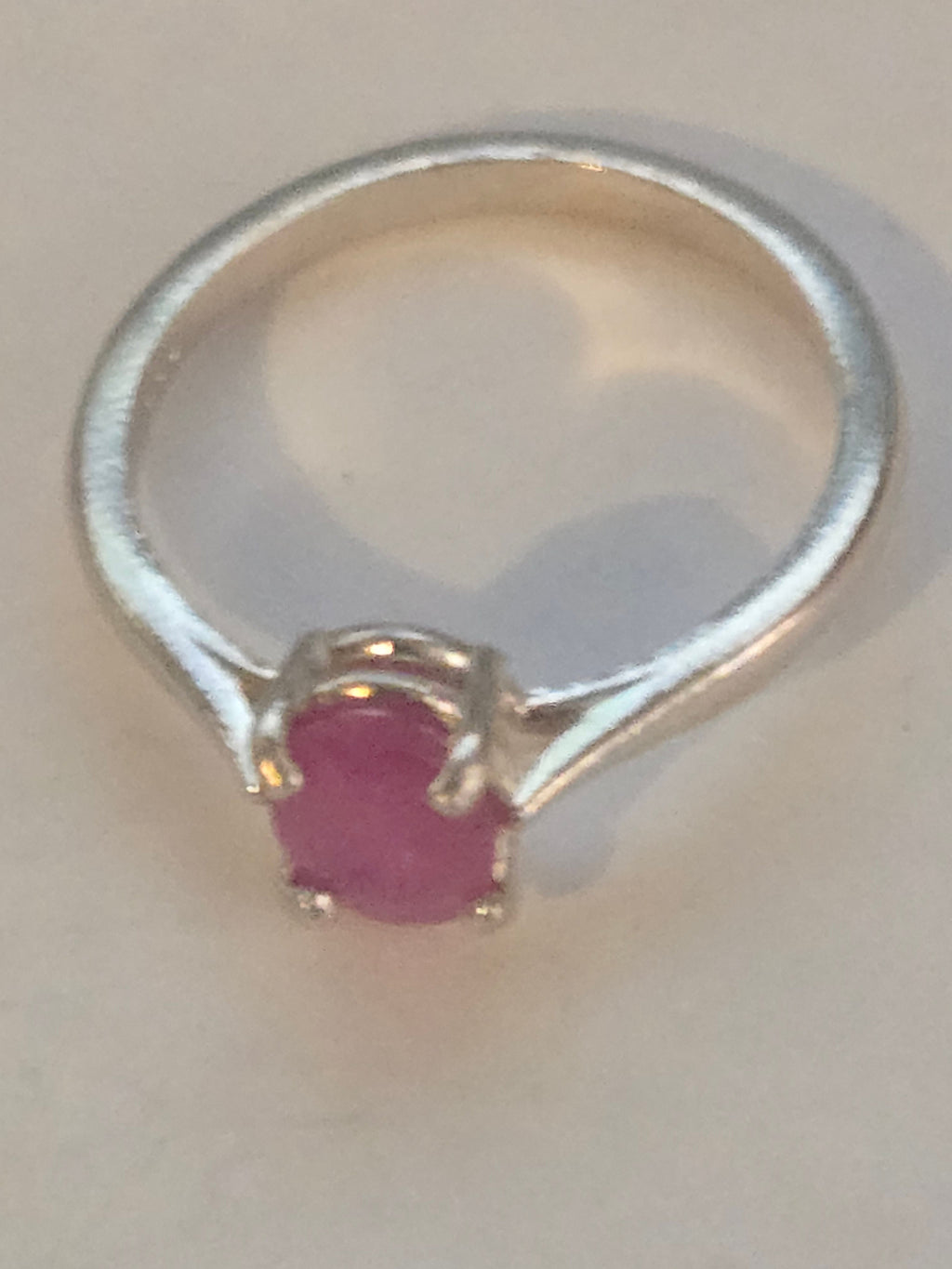 Ruby Oval Ring