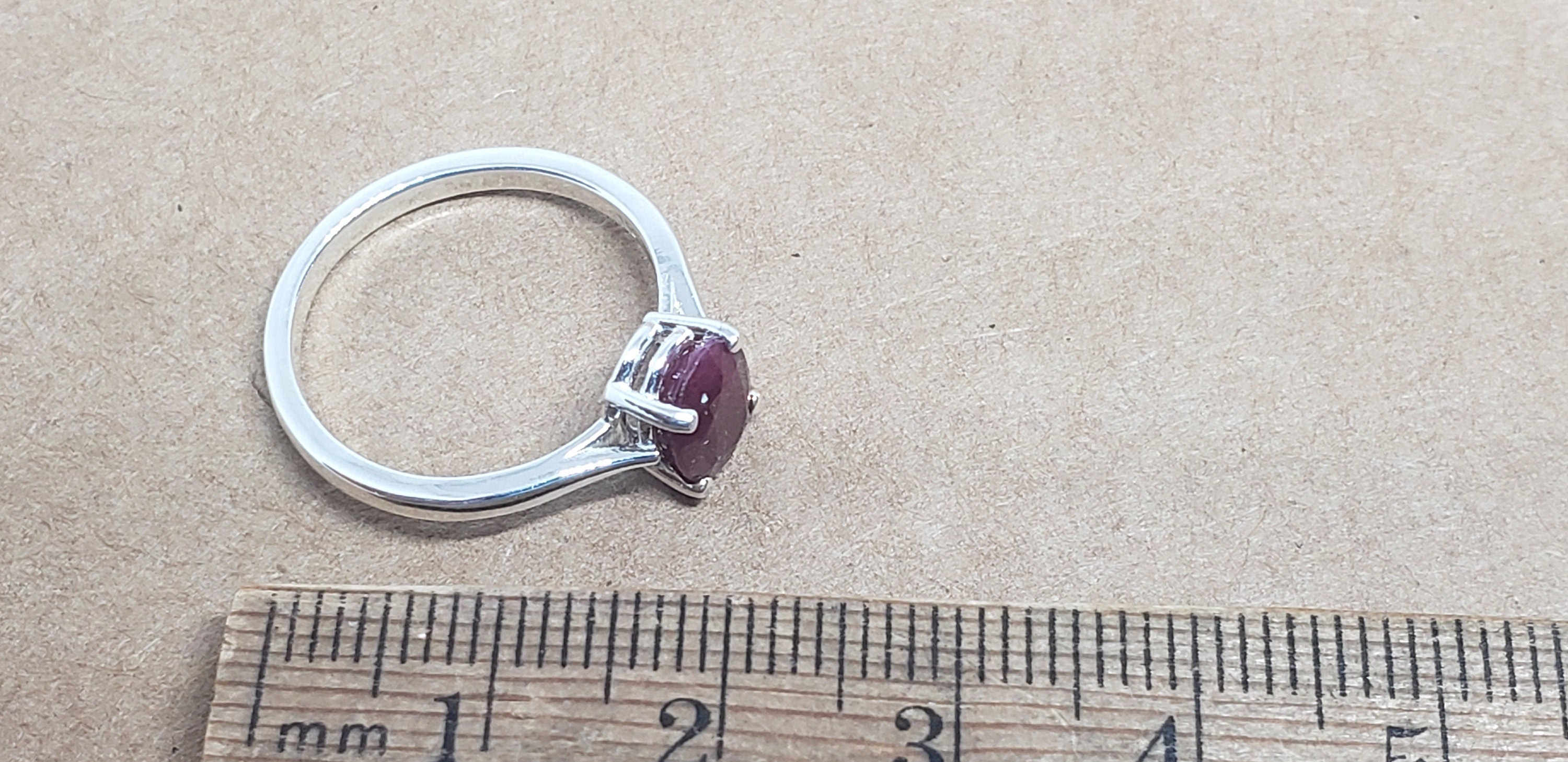 Ruby Oval Ring