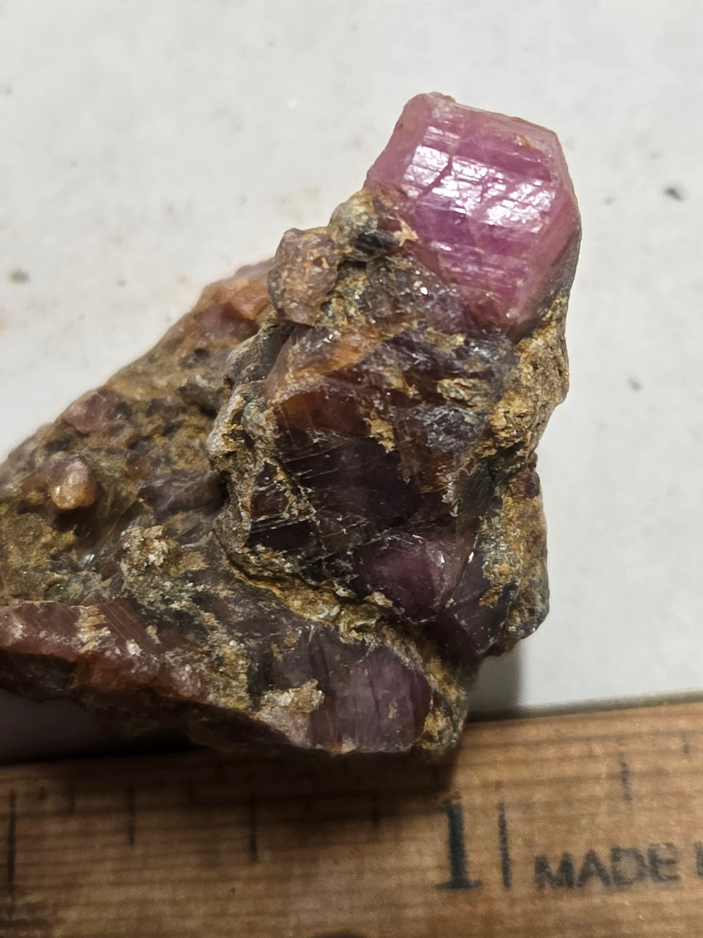 Ruby specimen