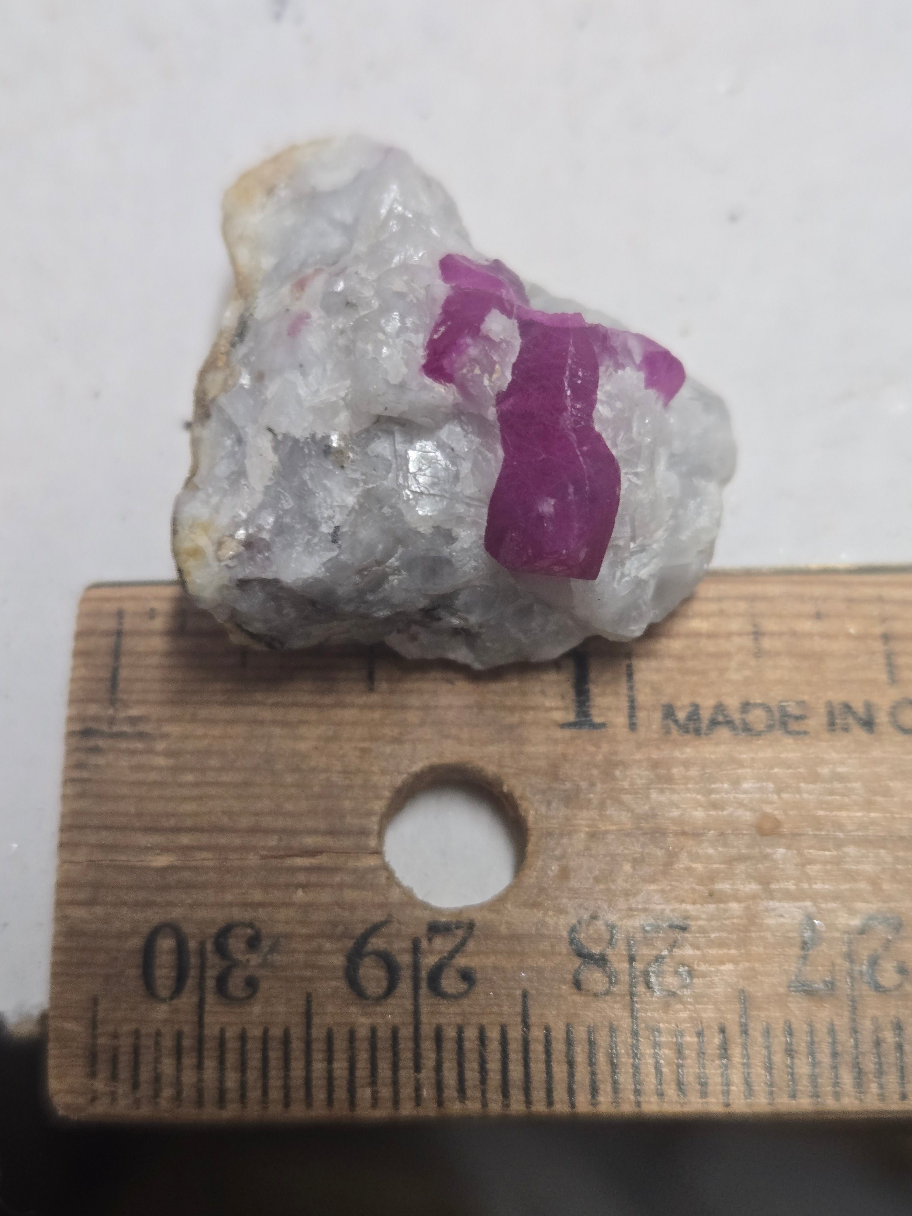 Ruby twins in matrix